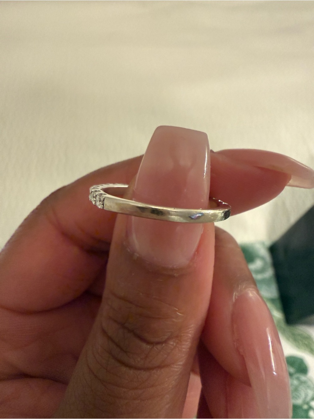 Diamond Wedding Ring Set - Picture 10 of 11